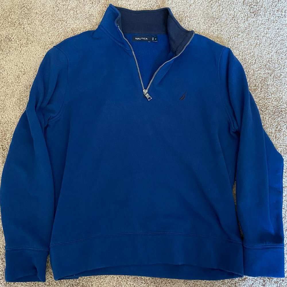 Nautica Blue 1/4 Zip Sweater